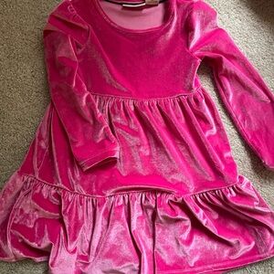 Cynthia Rowley Fuchsia Velvet dress size 5